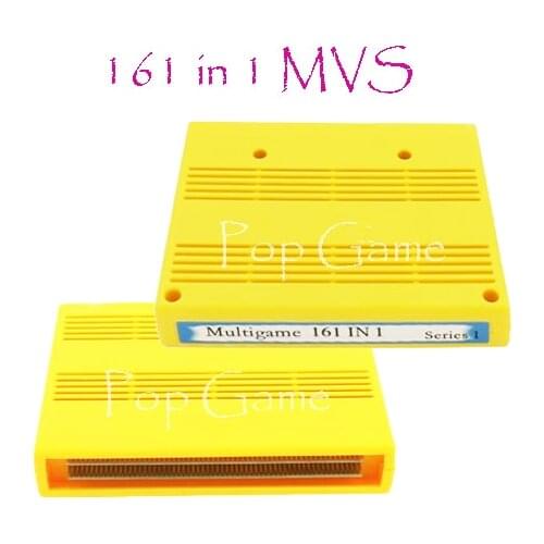 161 in 1 Cartridge MVS Multi Arcade for NEOGEO MVS Motherboard Arcade Game for King of Fighters Metal Slug 2 3 4 6 X