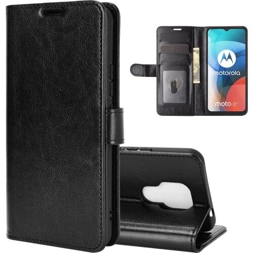 Flip Leather Bag For MOTO E7 Power Plus Edge S G Stylus Play G10 G30 G50 G100 High Quality Cover Phone Case With Card Holder