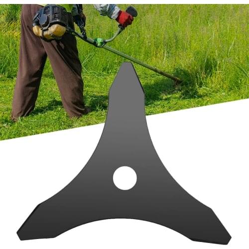 10Inch Lawn Mower Cutter Blade 3 Teeth Brush Cutter Brushcutter Trimmer Blade Cutting Disc Home Garden Grass Tool Accessories