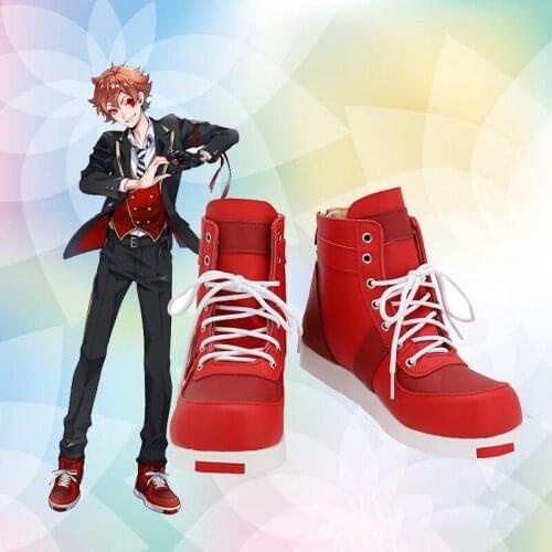Hot Twisted Wonderland Ace Cosplay Shoes Twisted Wonderland Cosplay Accessory For Women/MenH