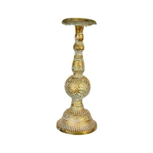Lucky Art Decorative Metal Candlesticks