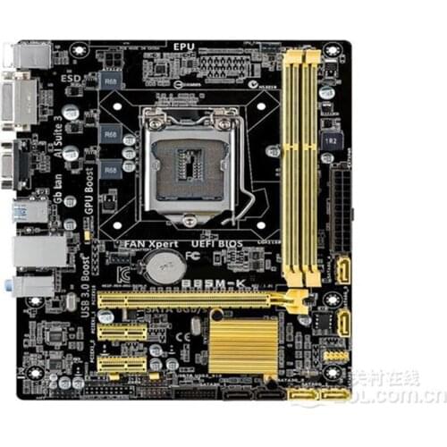 For Asus B85M-K Desktop Motherboard B85 LGA 1150 For Core i7 i5 i3 SATA3 USB3.0 Original Used Mainboard