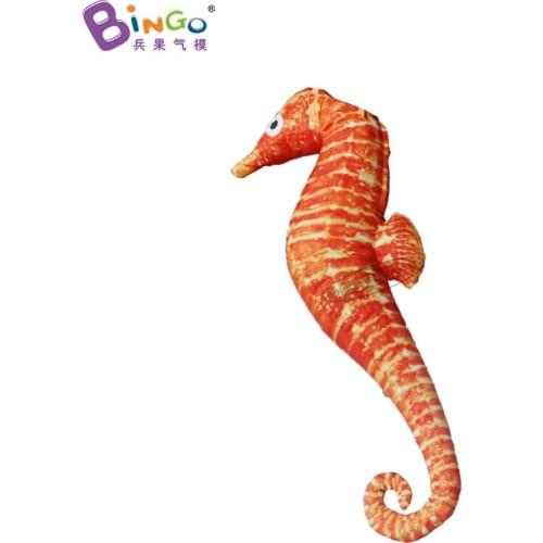 Customized 1 Meter Tall Hanging Inflatable Seahorse Balloon for Decoration Toys