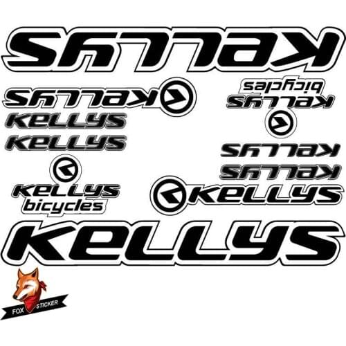 Bicycle frame stickers road bike mountain bike MTB Track bike TT bike cycle decal reflective stickers for KELLYS stickers