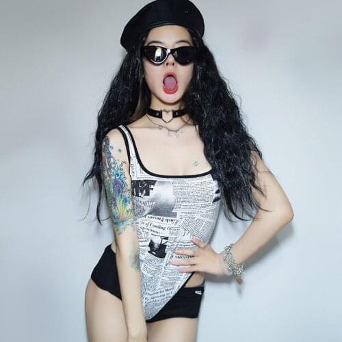 Stage Dance Costumes For Singers Women Pole Dance Performance Bodysuit DJ DS Rave Clothing Gogo Dancer Wear Nightclub Jumpsuit