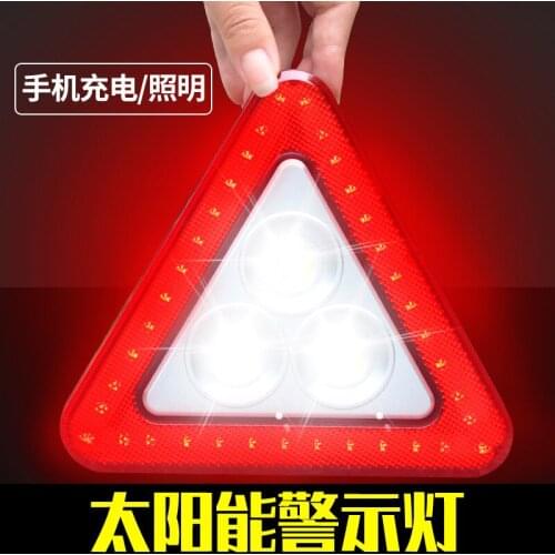 Multi Function cob emergency sign, LED lamp, emergency lamp, Triangle emergency sign, warning sign