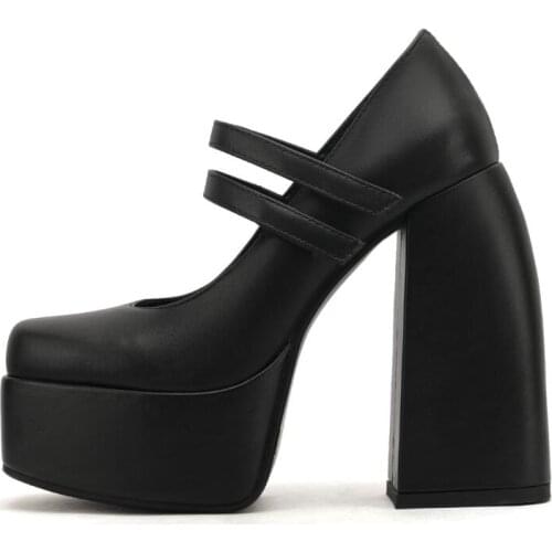 SWEET FEMALE Leather Pumps