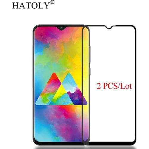2PCS Tempered Glass For Samsung Galaxy M10 Screen Protector For Samsung Galaxy M10 Glass Full Glue Cover Glass For Samsung M10