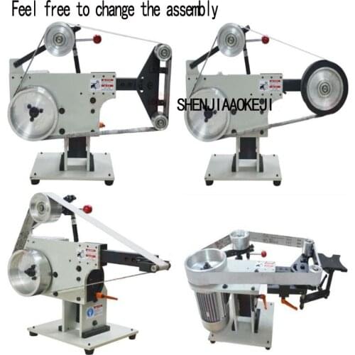 YL-PM-043 Vertical And Horizontal Type Belt Machine Abrasive Belt Polishing Machine Triangle Wire Drawing Polishing Machine