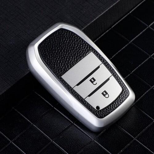 TPU Car Key Case Cover Fob For Toyota Chr Rav4 Auris Avensis Prius Aygo Camry Corolla Land Cruiser 200 Prado Crown 2 Buttons