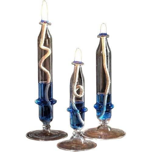 GFMood Decorative Glass Candlesticks