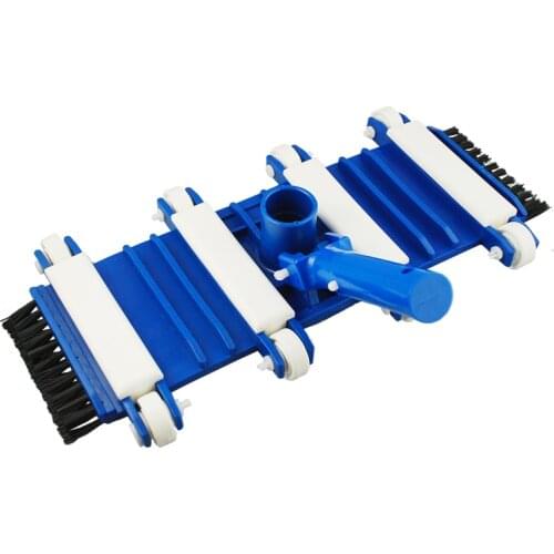 13.25" Classic Flexible Weighted In-Ground Swimming Pool Vacuum Head on Wheels