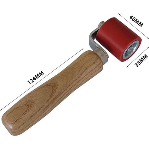 40mm red Silicone Ball Bearing Pressure Seam Rollers