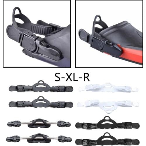 Snorkeling Fin Spring Heel Straps Adjustable Diving Open-Heel Belt