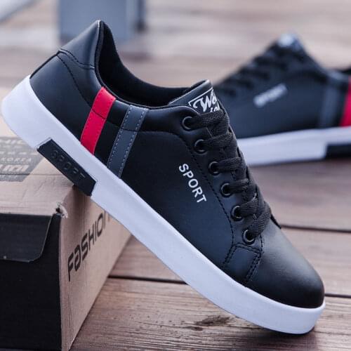 2021 High Quality Mens Leather Casual Sneakers Comfortable Man Shoes Unisex Outdoor Walking Shoe Male Shoes Zapatos De Hombre