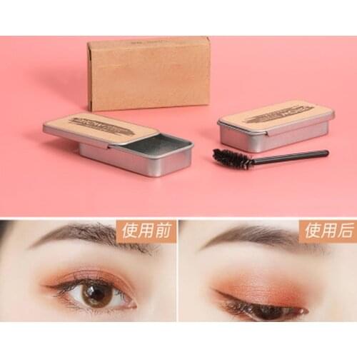 Eyebrow Soap Wax Fluffy Feathery Eyebrows Pomade Gel For Women Eyebrow Styling Makeup Soap Brow Tint Pomade Cosmetics