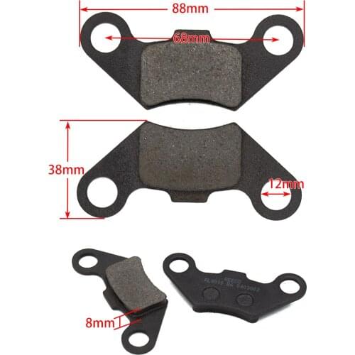 Motorcycle Front Brake Pads For CFMoto CF500 500cc CF600 600cc X5 X6 X8 ATV UTV Motorcycle Accessories