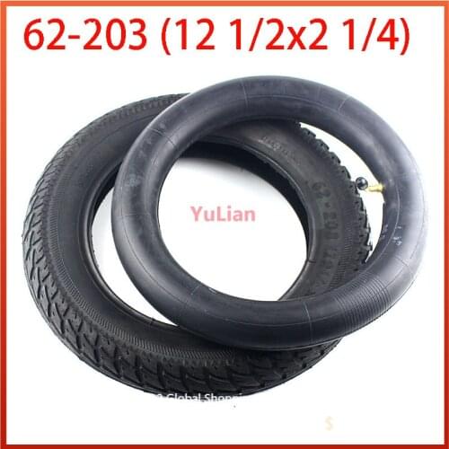 12 1 / 2 x 2 1 / 4 (62-203) tire is suitable for gas electric skateboard and electric bicycle with wheel inner tube
