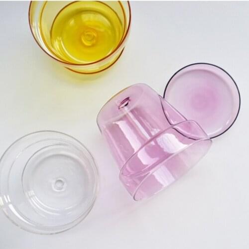 Glass Plant Pot for Flower Stand Indoor Cute Decorative Small Flower Pot Garden Pots Plants Pots for Home