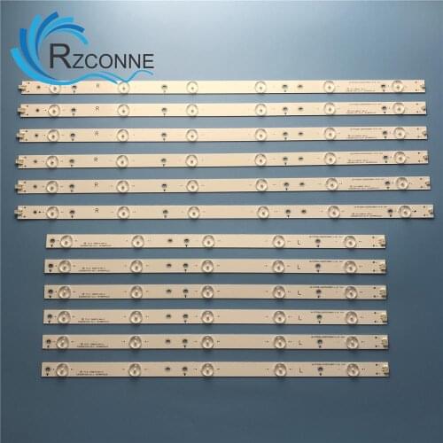 LED Backlight strip For AOC 50" TV LE50D6660/80 TPT500J1-LE8 YX-50018014 LC-50LB261U 500TT26 500TT25 50PFL6340/T3 LD50P03Q