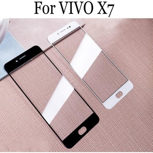 Replacement Parts For VIVO X7 vivox7 Touch Screen Outer LCD Front Panel Screen Glass Lens Cover For VIVO X 7 Without Flex Cable