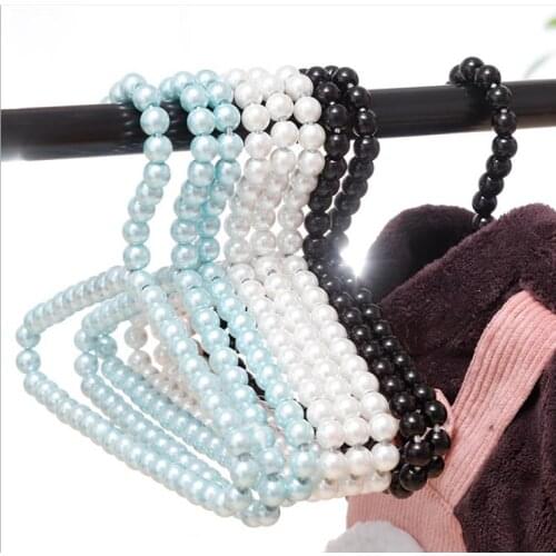 Pearl Pet Hanger Tough Pet Dog Puppy Cat Clothes hanger 20*17.5cm White&Black Dog Product Accessories