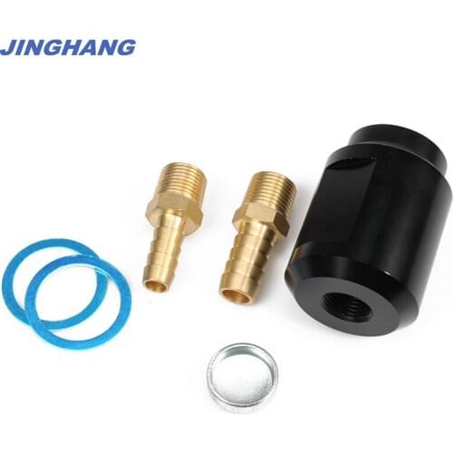 1994-1997 For.d F250 F350 7.3L Powerstroke Mechanical Fuel Pump Delete Banjo Block 6061 Billet Aluminum