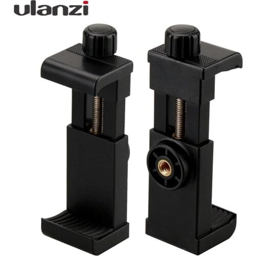 Ulanzi Phone Mount Tripod Adapter Universal Vertical Bracket SmartPhone Clip Holder for iPhone 7 Plus, 5 Huawei Xiaomi Samsung