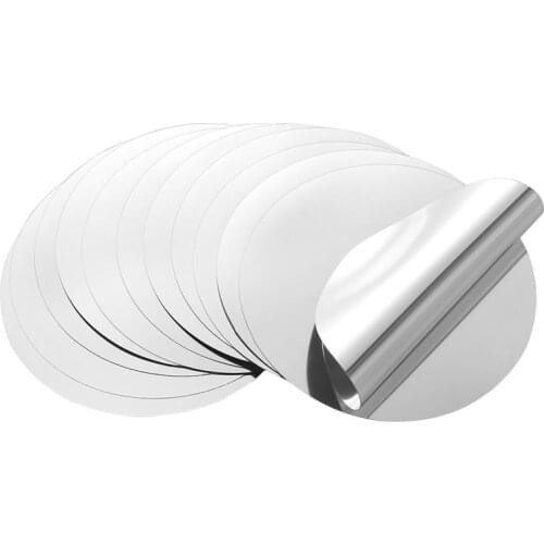 OUNONA Aluminum Foil Wine Pourer Disc Flexible Drip Stop Pour Spouts Disk Silver Bar Wine Tools