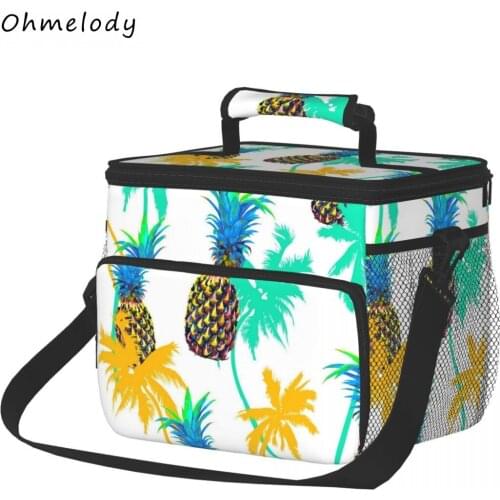 Best Thermal Insulated Lunch Bag Lunch Box Tote Cooler Handbag Lunch Bags For Women Convenient Box Food Bags for Picnic Camping
