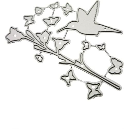 Bird Metal Cutting Dies Stencil DIY Scrapbooking Album Paper Card Template Mold Embossing Craft Decoration