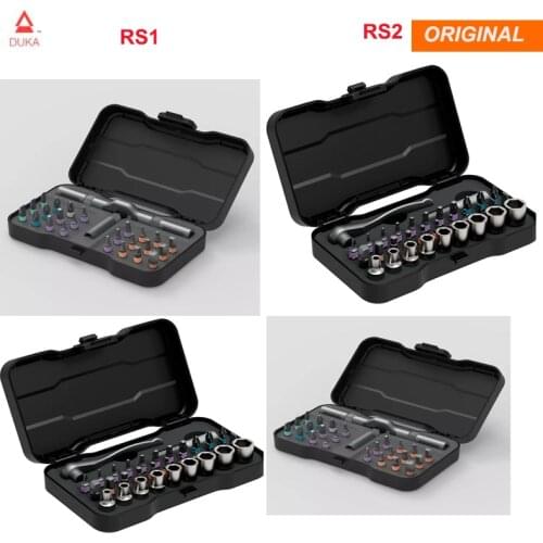 Youpin DUKA RS1 RS2 24 in 1 Multi-purpose Ratchet Wrench Screwdriver S2 Magnetic Bits Tools Set DIY Household Repair Tool