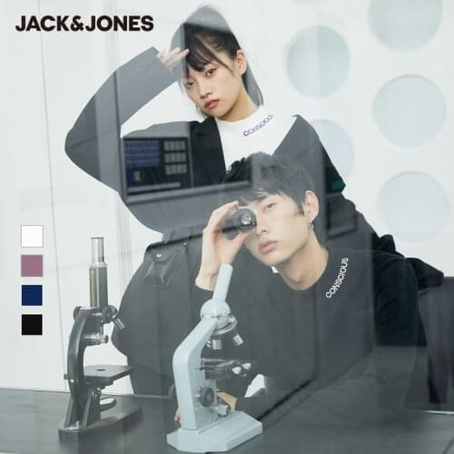 JackJones Mens 100% Cotton Slim Fit Mock Neck Pure Color Unisex Lovers Knit Sweater| 220324026