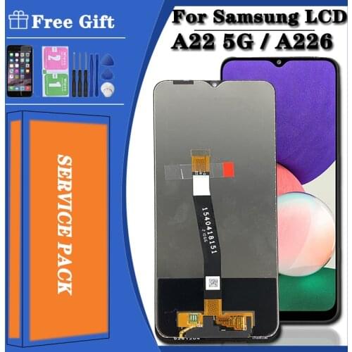6.6"Original LCD For Samsung Galaxy A22 5G LCD Display Touch Screen Digitizer Assembly Replacement repair parts SM-A226B lcd