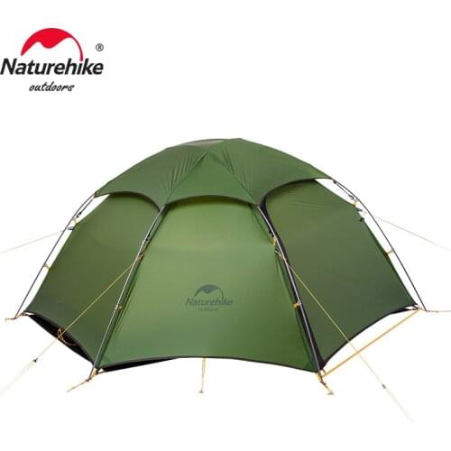 Naturehike Cloud Peak Tent Ultralight Two Persons Camping Hiking Outdoor Tent 20D Nylon Waterproof Fabric NH17K240-Y