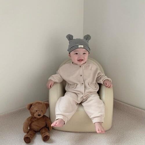 Infants Baby Casual Sports Suit Boys Girls Clothes Sets Soft Cotton Suit Jacket Coat Pants for Sports Children 2-piece Homewear