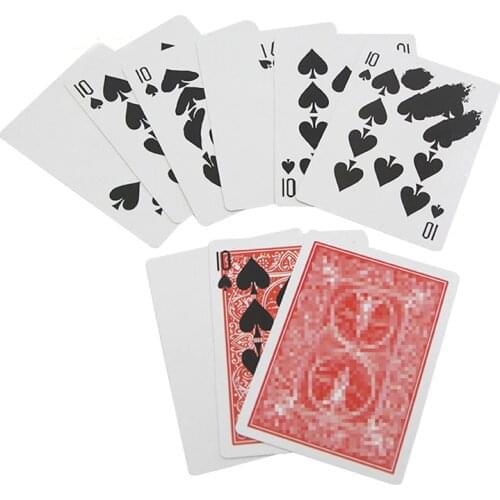 Presto Printo Magic Tricks Selected Card Soak Up Ink to Blank Cards Magia Magician Close Up Illusions Gimmick Props Comedy