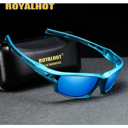 RoyalHot Men Women Polarized Blue Sports Sunglasses Vintage Sun Glasses Retro Eyewear Shades Oculos masculino Male 900185