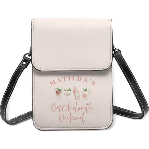 Matilda Shoulder Bag Gift Funny Mobile Phone Bag Leather Work Student Bags