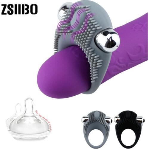 Penis vibrator toys Mens Vibration delay lock fine ring couple supplies Elasticity Sex Toys for Men Adult toys for adults