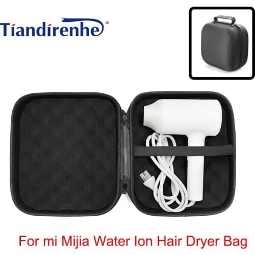 High-grade For Mi jia Water Ion Hair Dryer storage box portable earphone storage bag Multifunctional package case