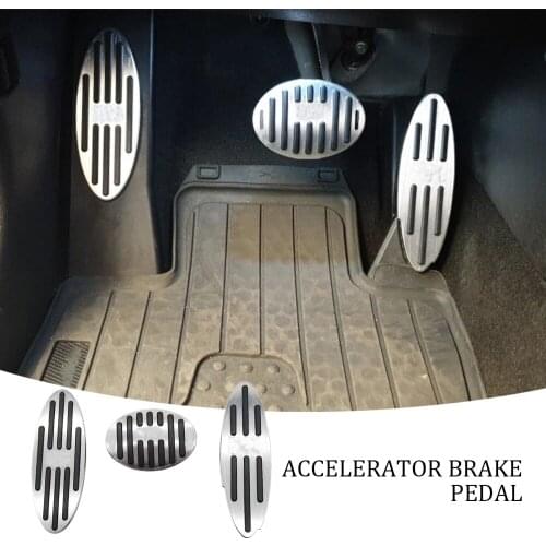 1Set Footrest Pedal Sticker Decorations Car Accessories For MINI Cooper S JCW Countryman F60 R60 R56 R55 R61 F54 F55 F56 F57