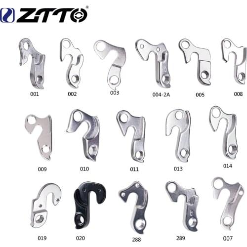ZTTO 1Pc AlloyCycling Road Bicycle Mountain Bike Frame MTB Gear Rear Derailleur Hanger Dropout Frame Tail Hook With Free Screws