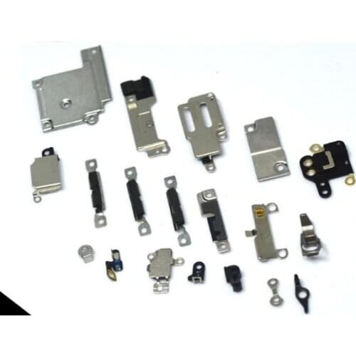 10Set/lot Metal Plate Cover Bracket Inner Repair Accessories Part Set for iPhone 6 i6 6plus 6p motherboard small metal parts