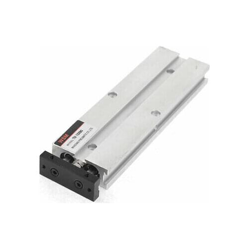 10mm Bore 90mm Stroke Double Guard Rods Metal Pneumatic Air Cylinder