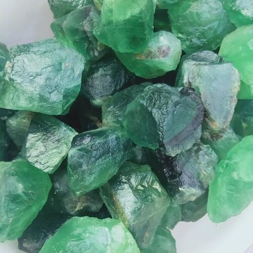 150g crystal rough Mineral fluorite stone Natural Raw green fluorite quartz rock Crystals Healing