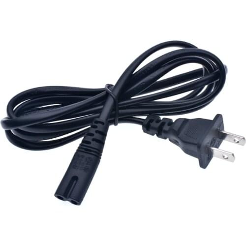 US Japan AC Power Cable 1.5m EU Euro UK IEC C7 Figure 8 Power Supply Cord For Battery Charger Sony PSP 4 3 Portable Radio Laptop