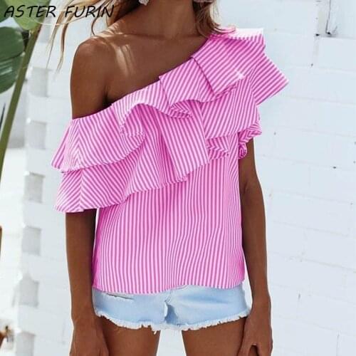 Блузки в полоску ASTER FURIN China At AliExpress