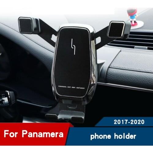 Car Phone Holder for Porsche Panamera 971 Accessories Mobile phone stand air vent Mobile phone holder 2017 2018 2019 2020