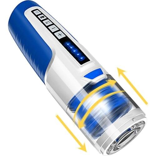 Electric Penis Pump Vibrator Male Masturbator Automatic Penis Enlargement Vibrator For Men Penile Training Oral Sucking Sex Toys